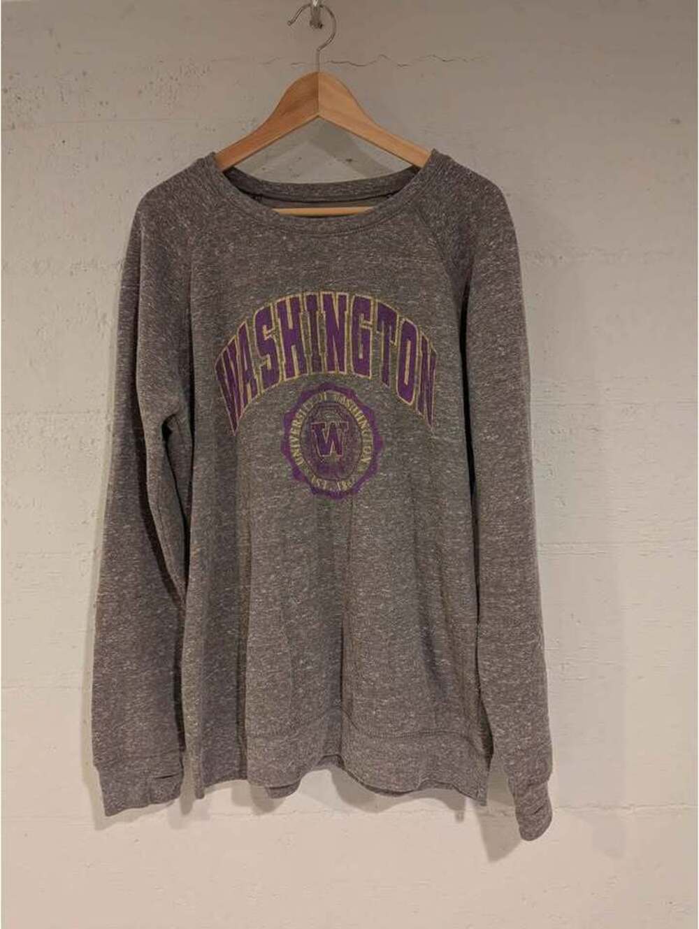 University of Washington Huskies Sweatshirt XL Pressbox College NCAA Sportswear